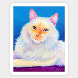 Flame Point Siamese Cat Sticker